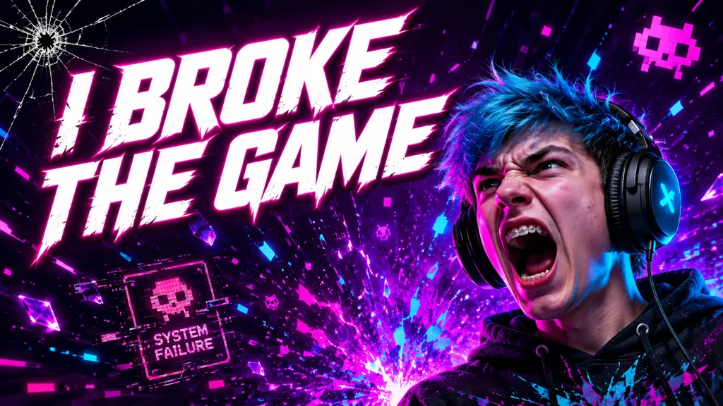I broke the game explosion