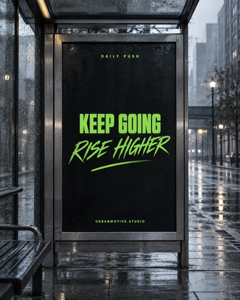 Urban Quote Poster