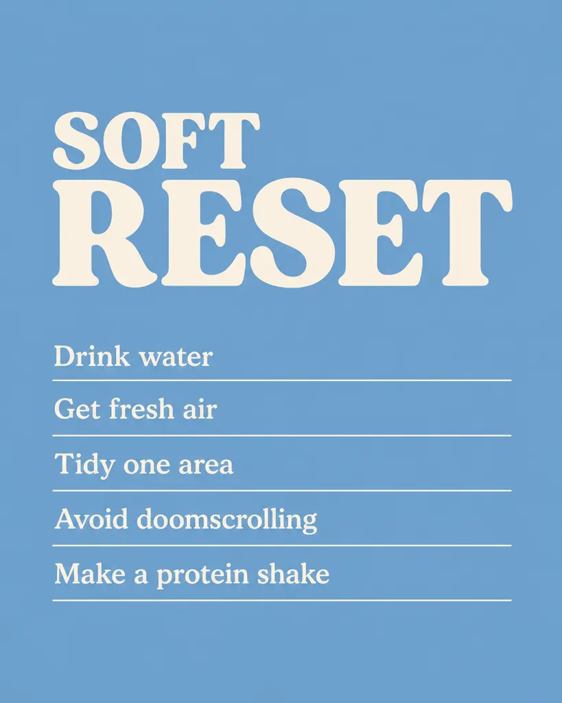 Reset Checklist