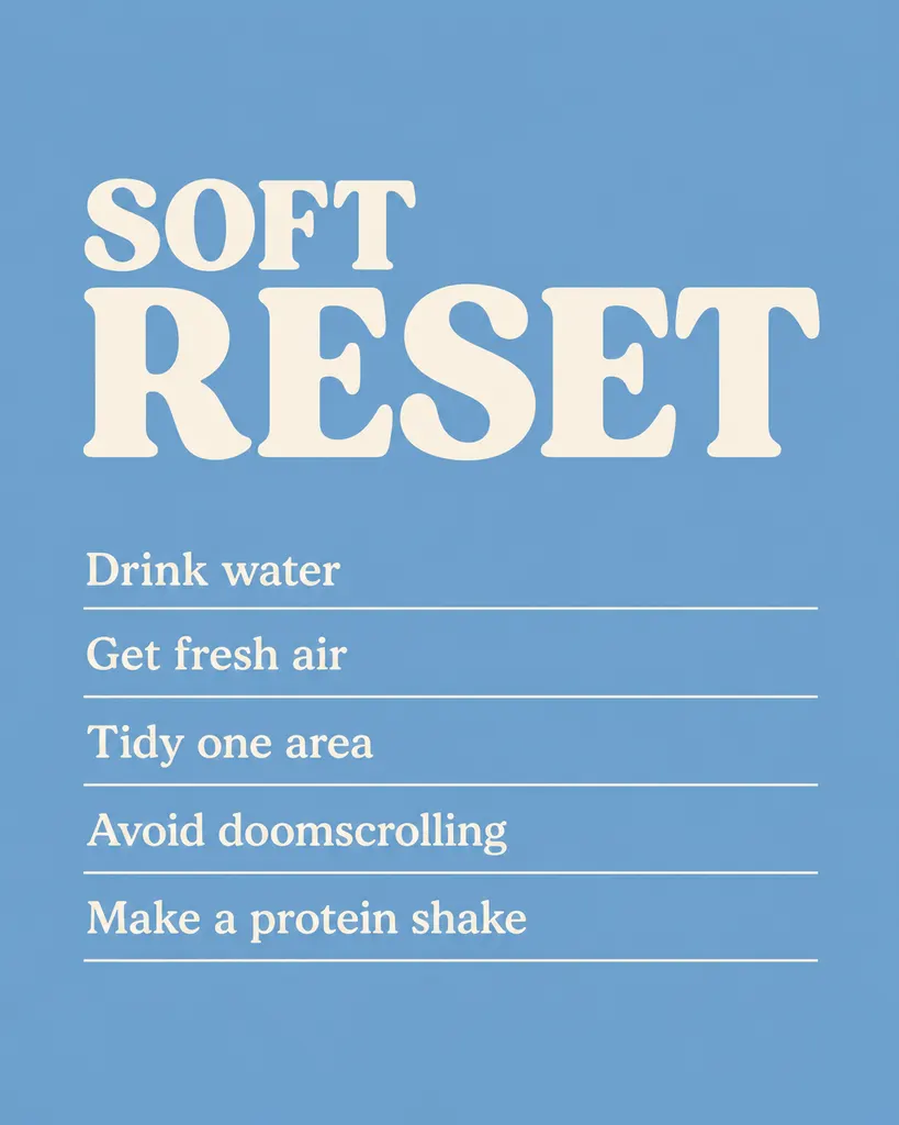 Reset Checklist