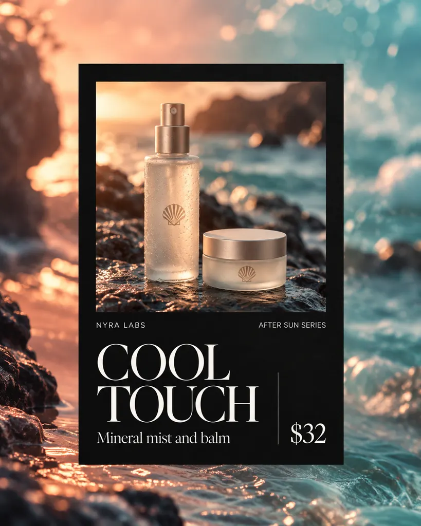 Skincare Product Launch