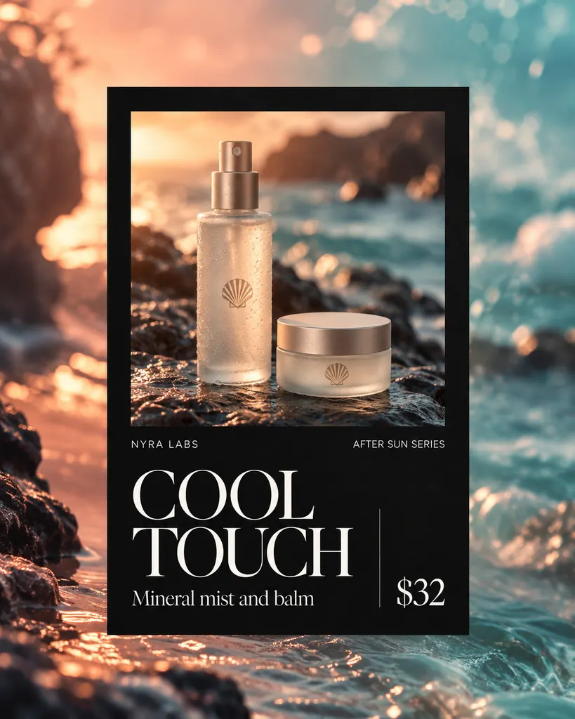 Skincare Product Launch
