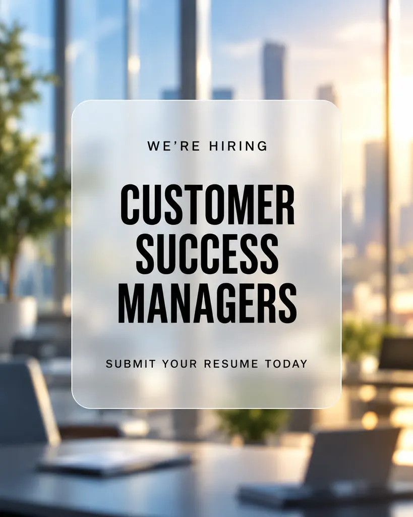 Corporate Hiring Announcement