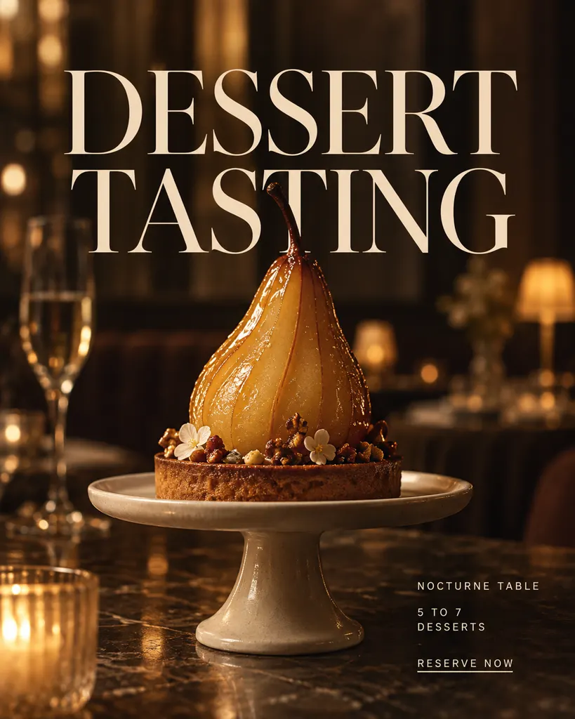 Elegant Dessert Tasting