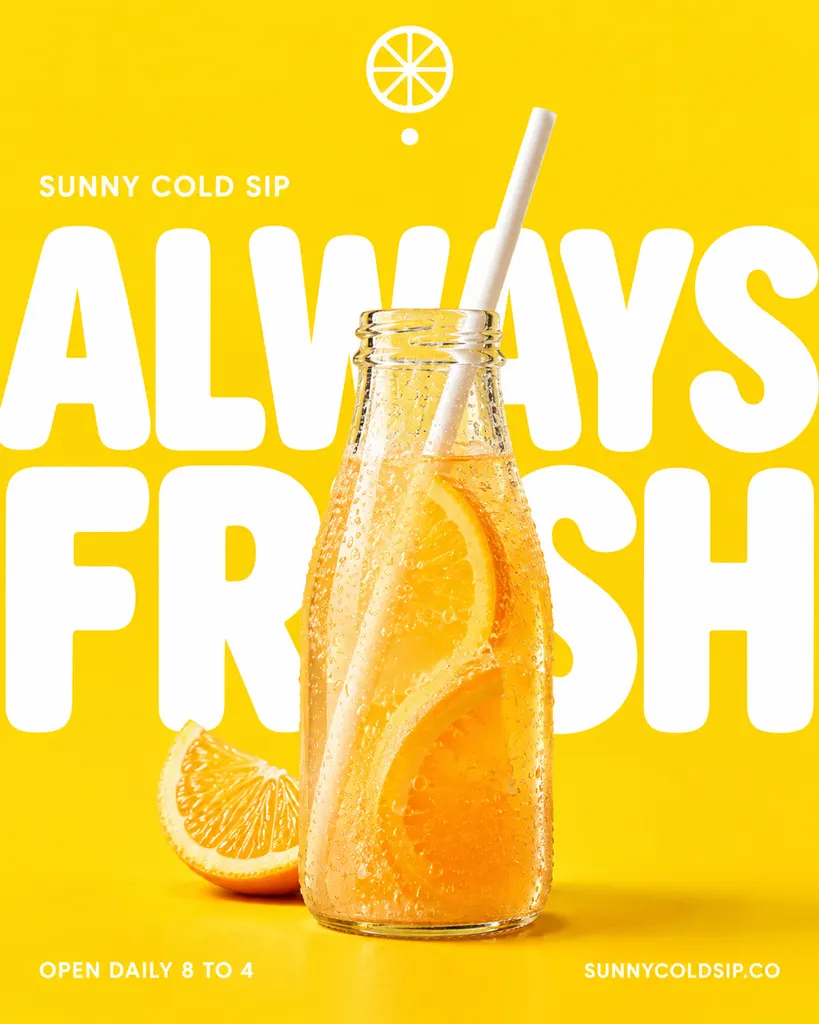 Citrus Drink Promotion