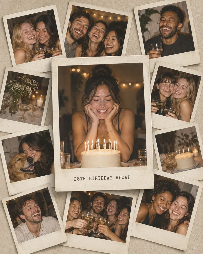 Birthday Memory Collage