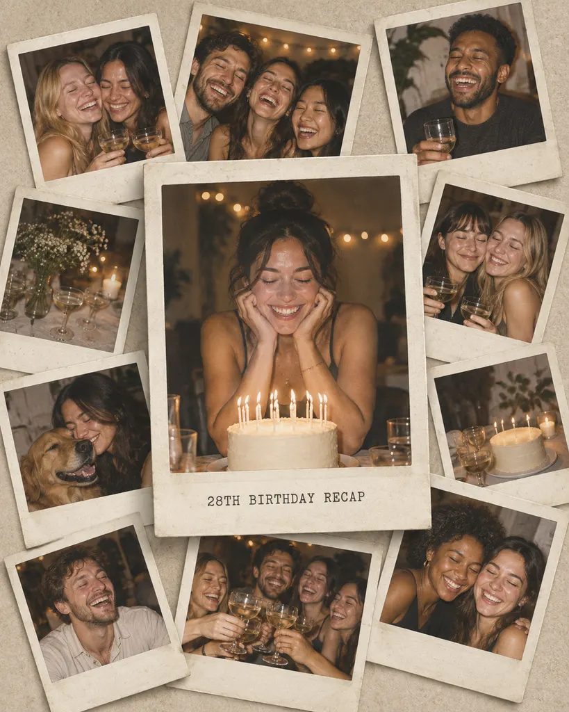 Birthday Memory Collage