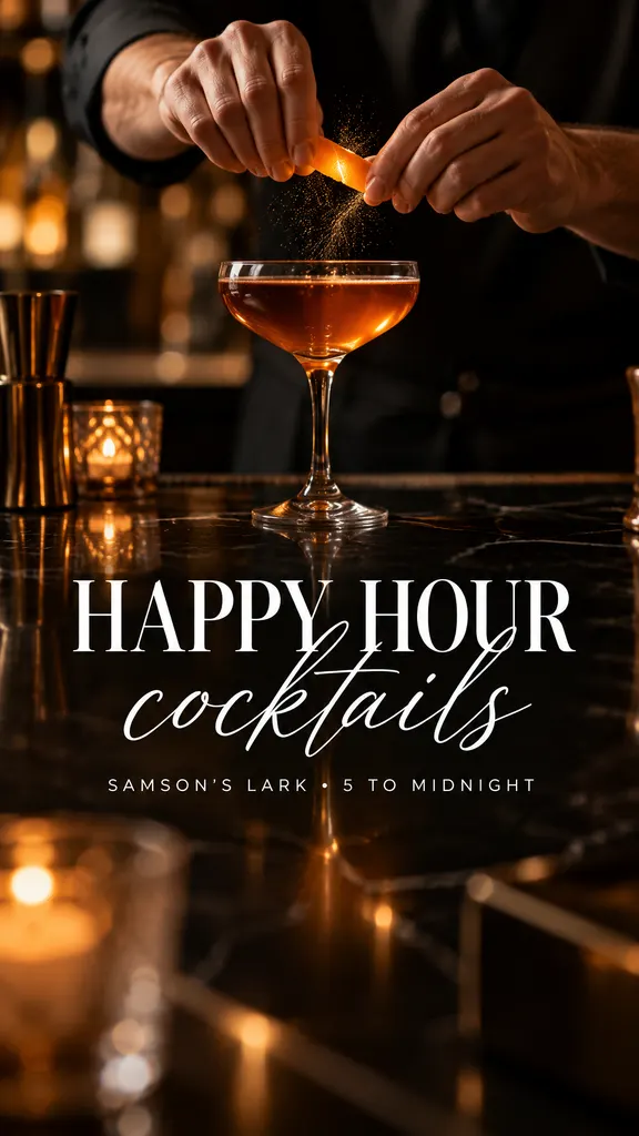 Happy Hour Feature