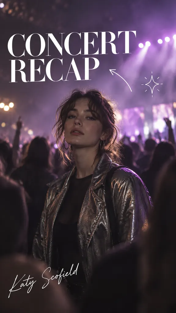 Concert Recap Story