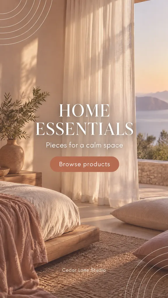 Calm Home Collection Promo