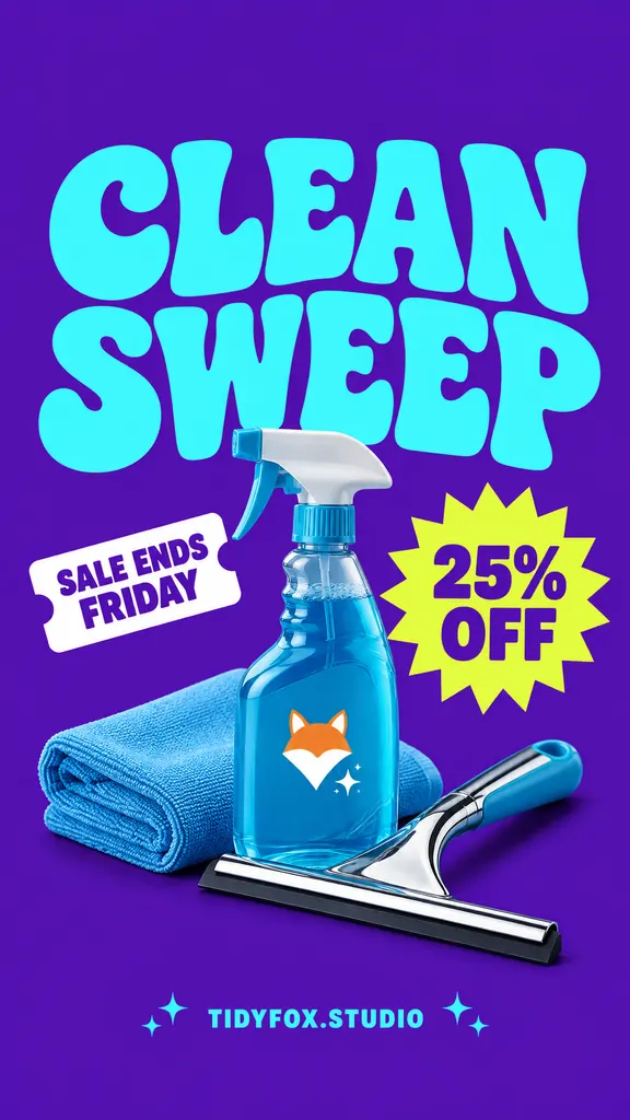Retro Flash Sale Promo