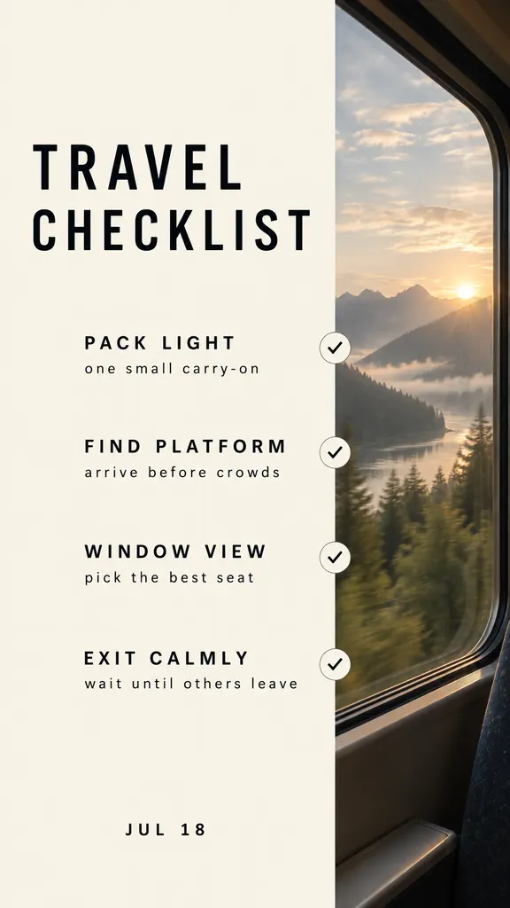 Travel Checklist Story