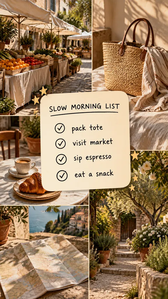 Morning Checklist