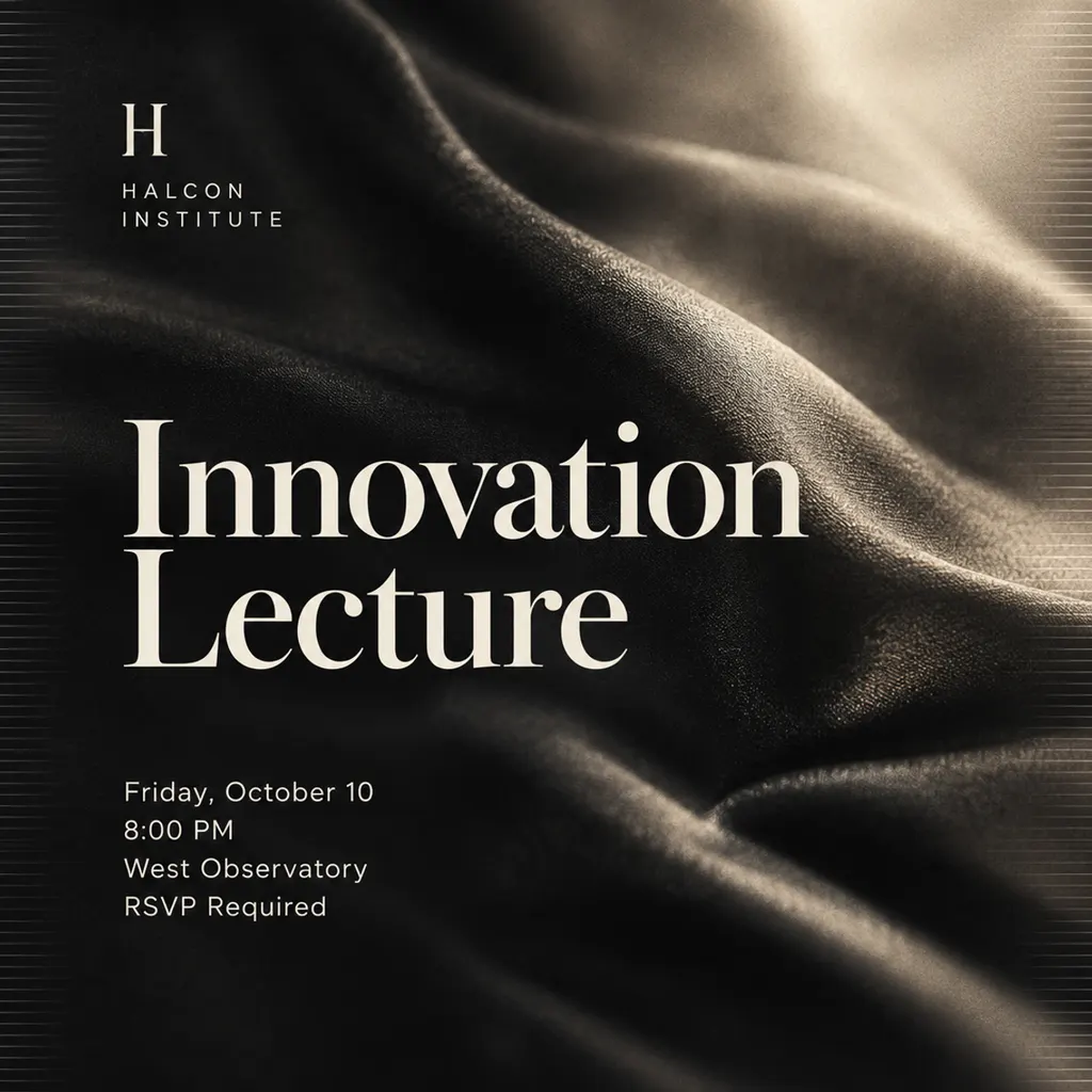 Formal Lecture Announcement