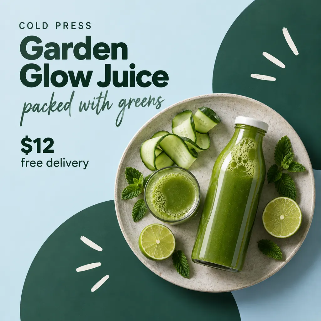 Organic Juice Promotion