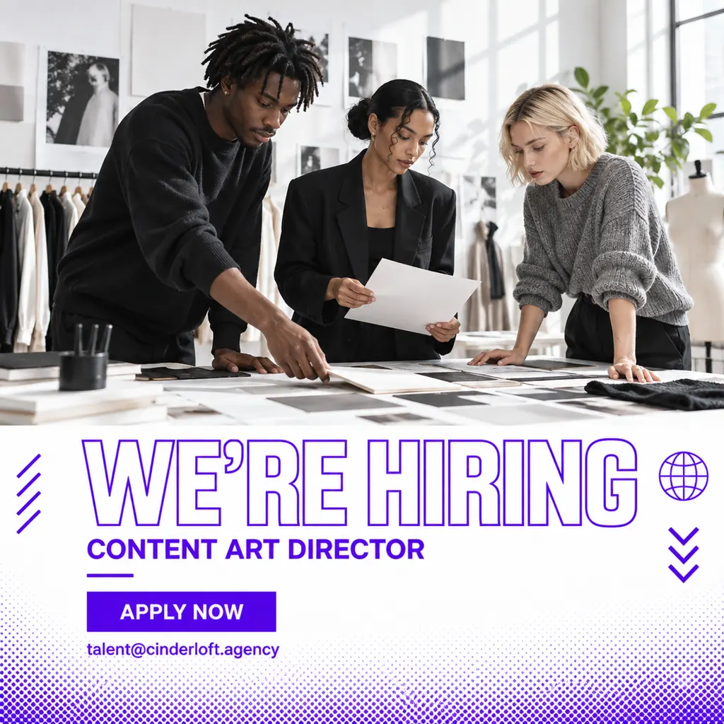 Fashion Hiring Announcement