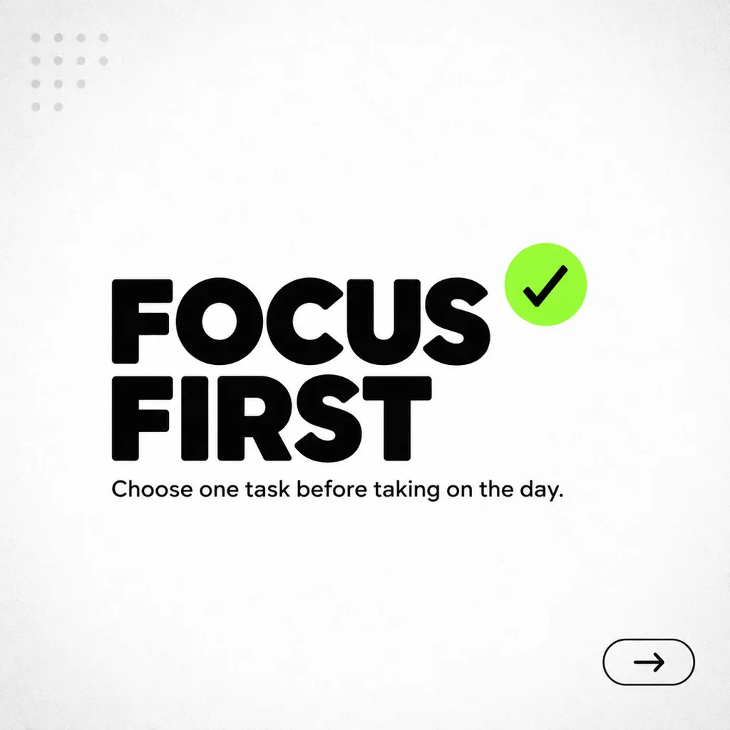 Minimal Productivity Tip