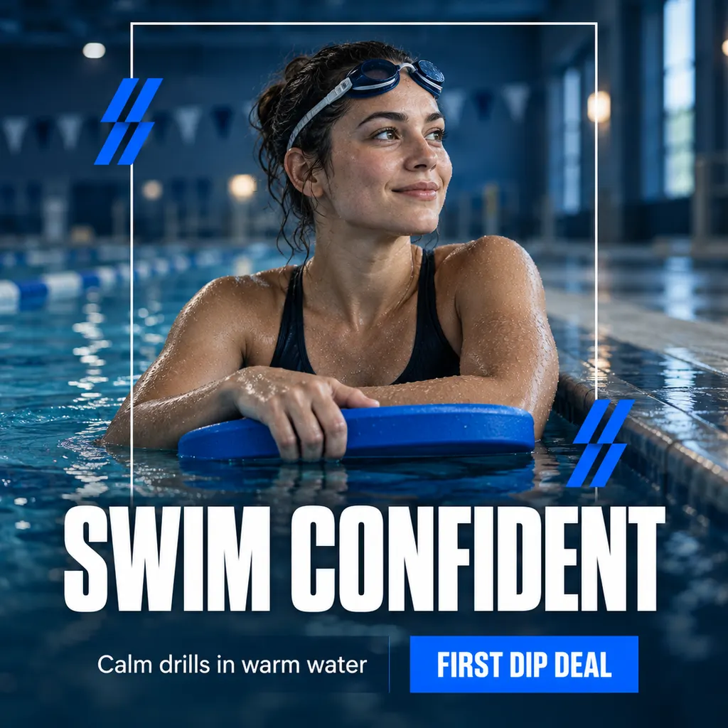 Beginner Swim Class Promo