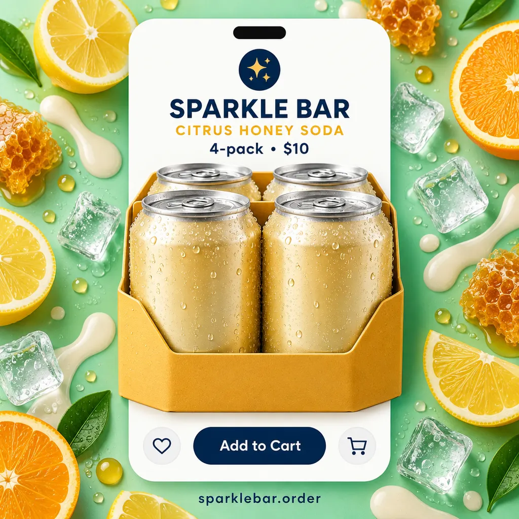 Canned Drink Promotion