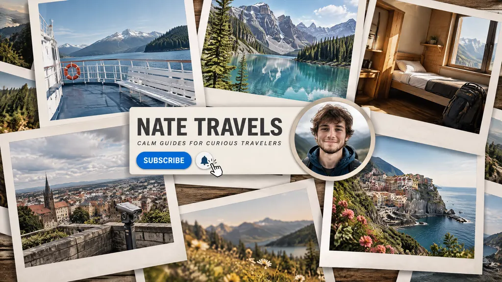 Travel Vlog Channel Banner