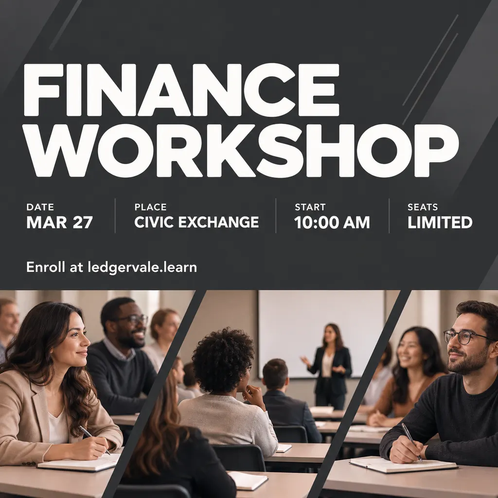Business Workshop Announcement