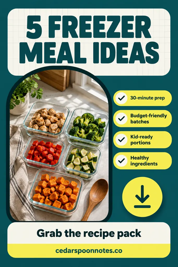 Freezer Meal Guide Promo