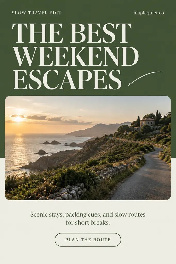 Weekend Travel Ideas