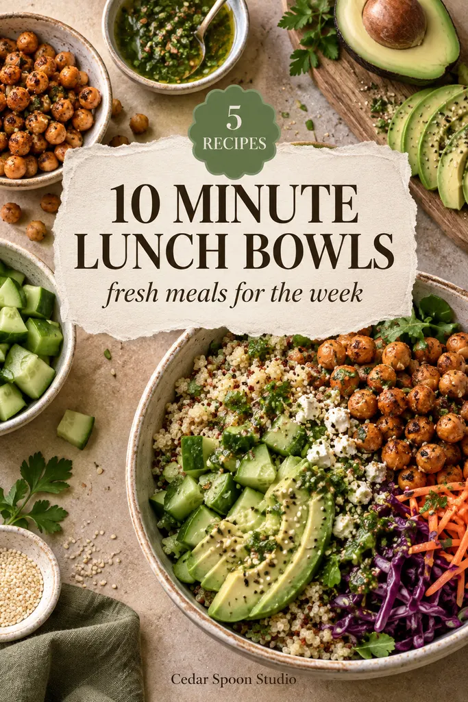Quick Lunch Recipe Roundup