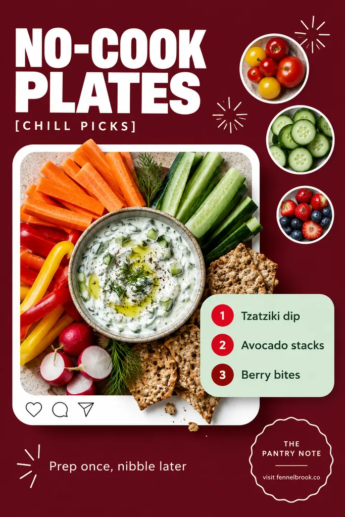 No Cook Snack Ideas
