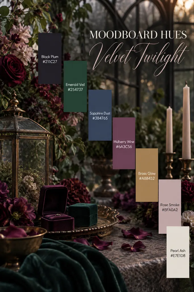Romantic Event Color Palette