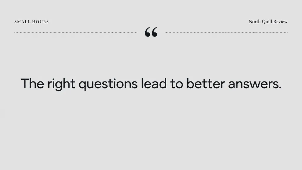 Minimal Daily Quote