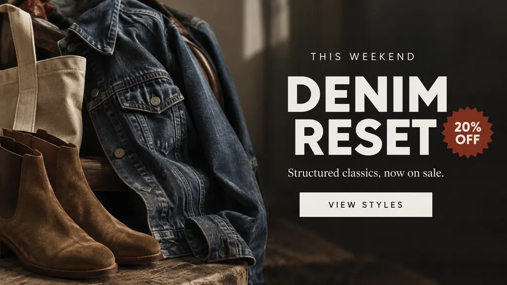 Denim Sale Announcement
