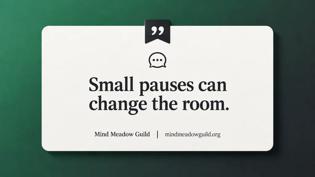 Calm Quote Card