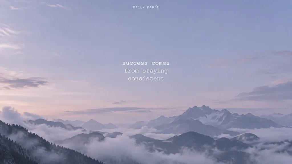 Minimal Motivational Quote