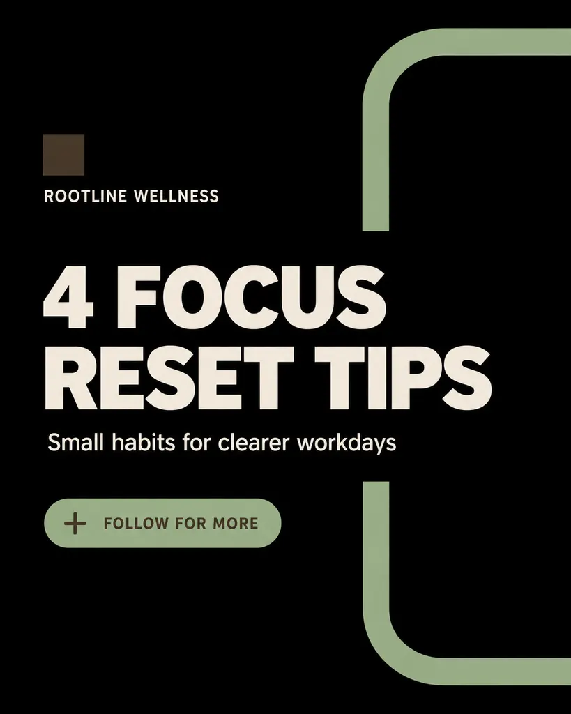 Wellness Tips List