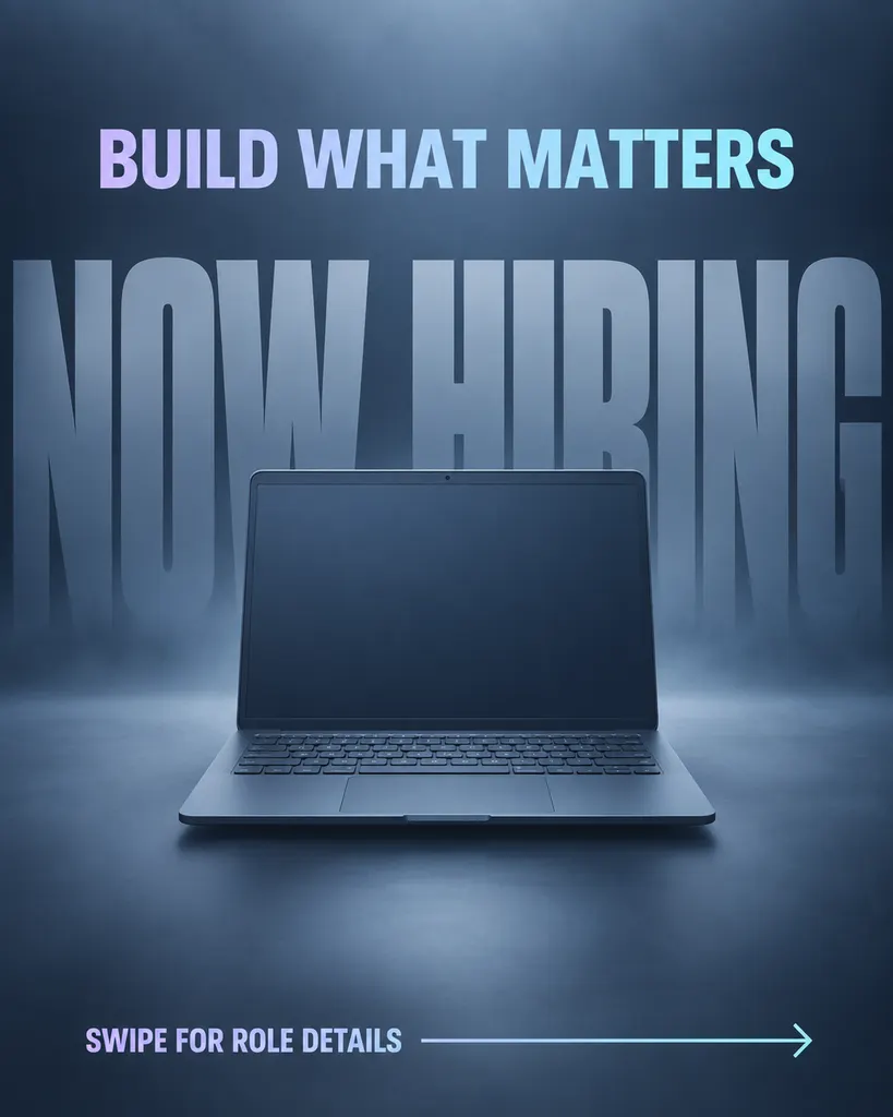 Tech Hiring Announcement