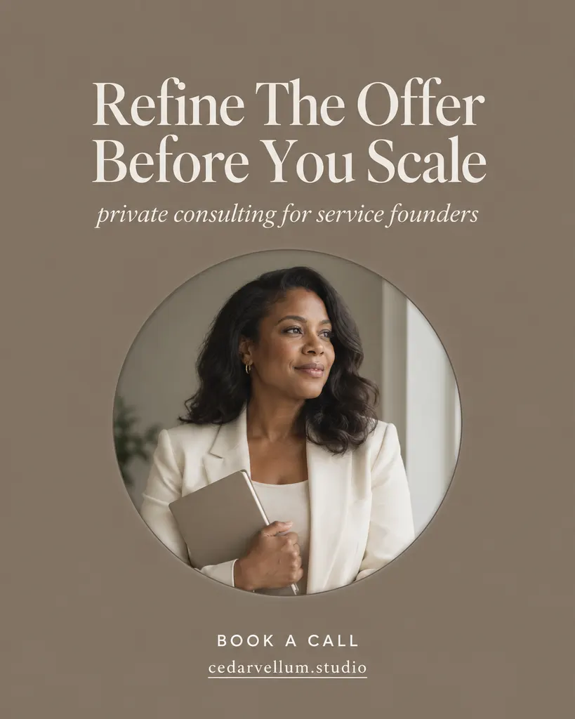 Premium Consulting Offer
