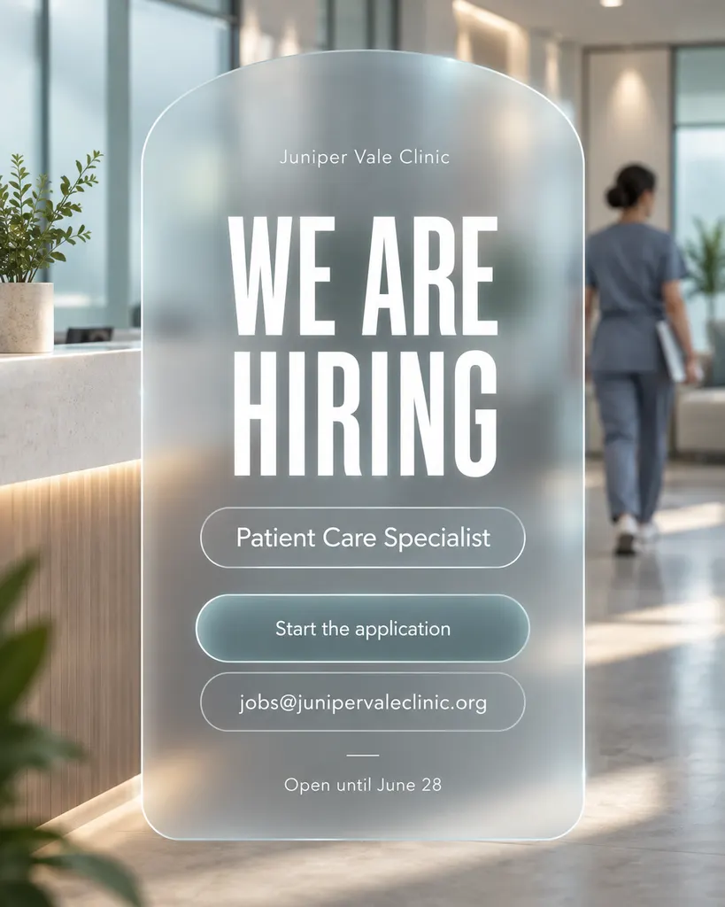 Corporate Hiring Announcement