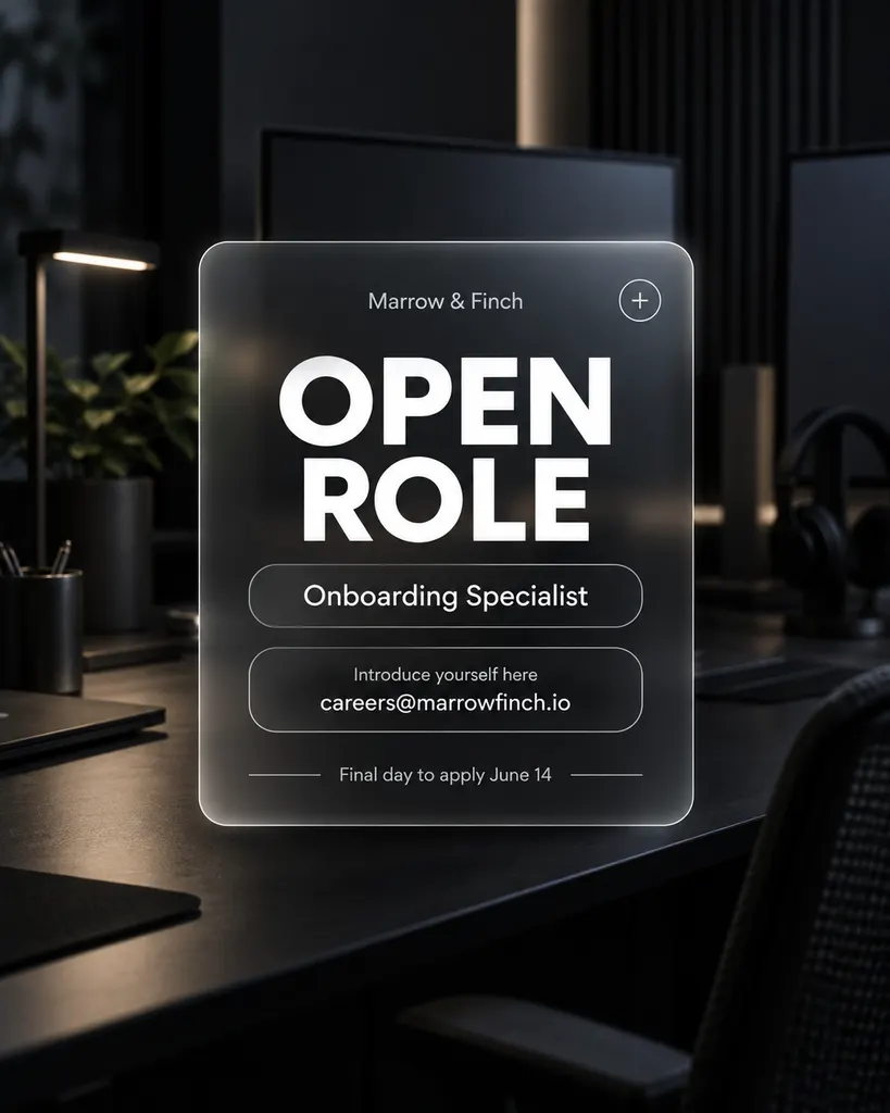 Corporate Hiring Announcement