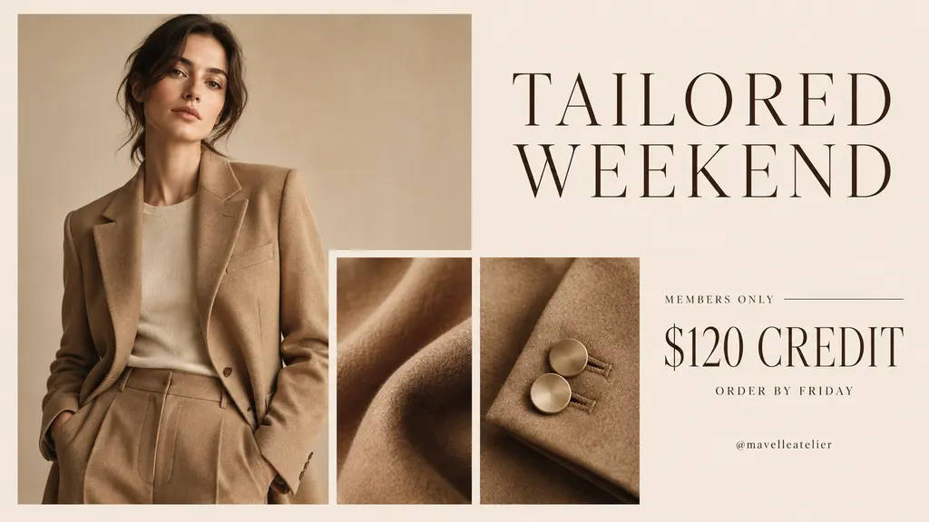 Luxury Fashion Promotion