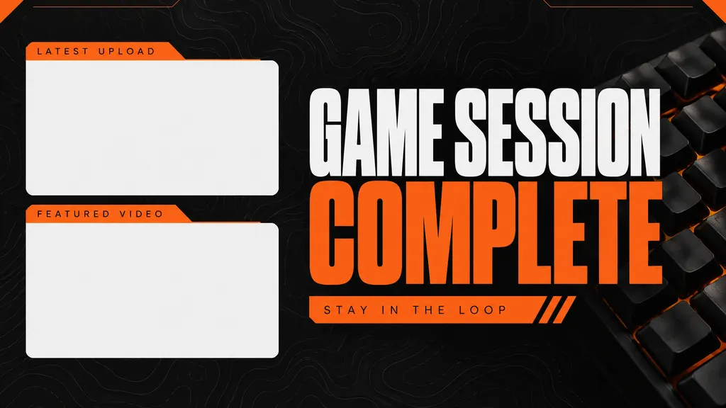 Gaming Video Outro