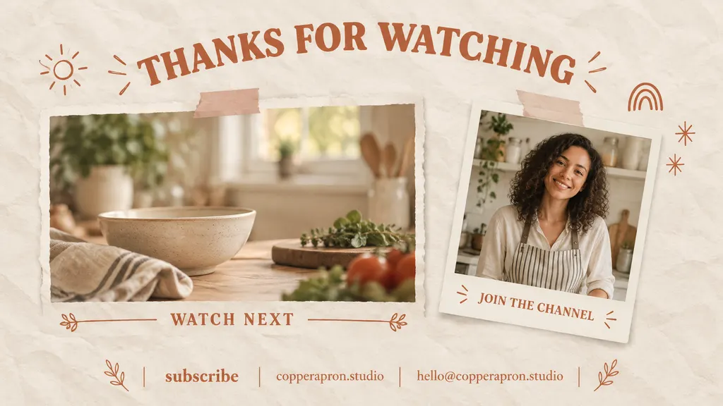 Cooking Creator Outro