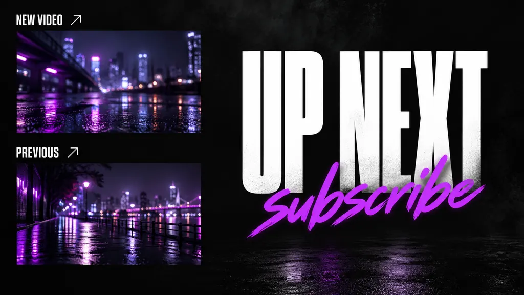 Up Next Bold Outro