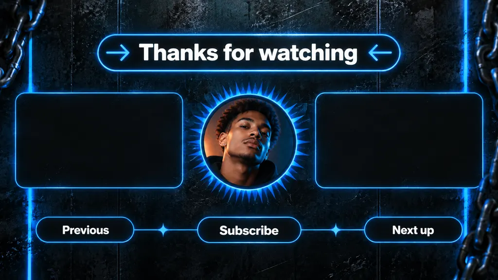 Neon Video Outro