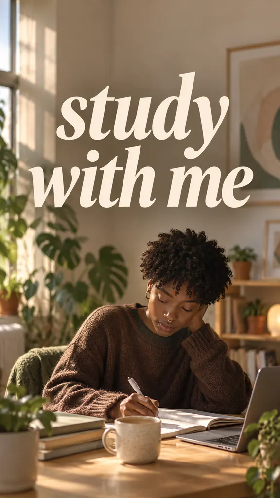 Study With Me Vlog