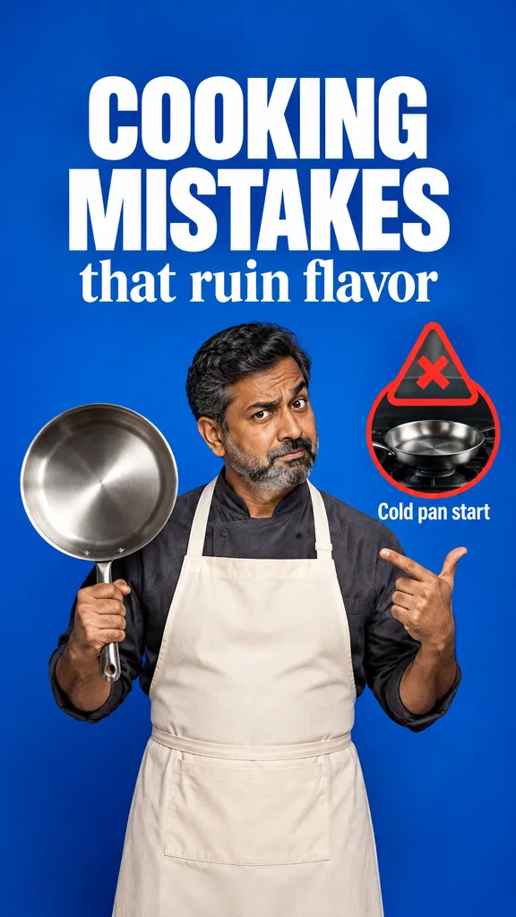 Cooking Mistakes Warning