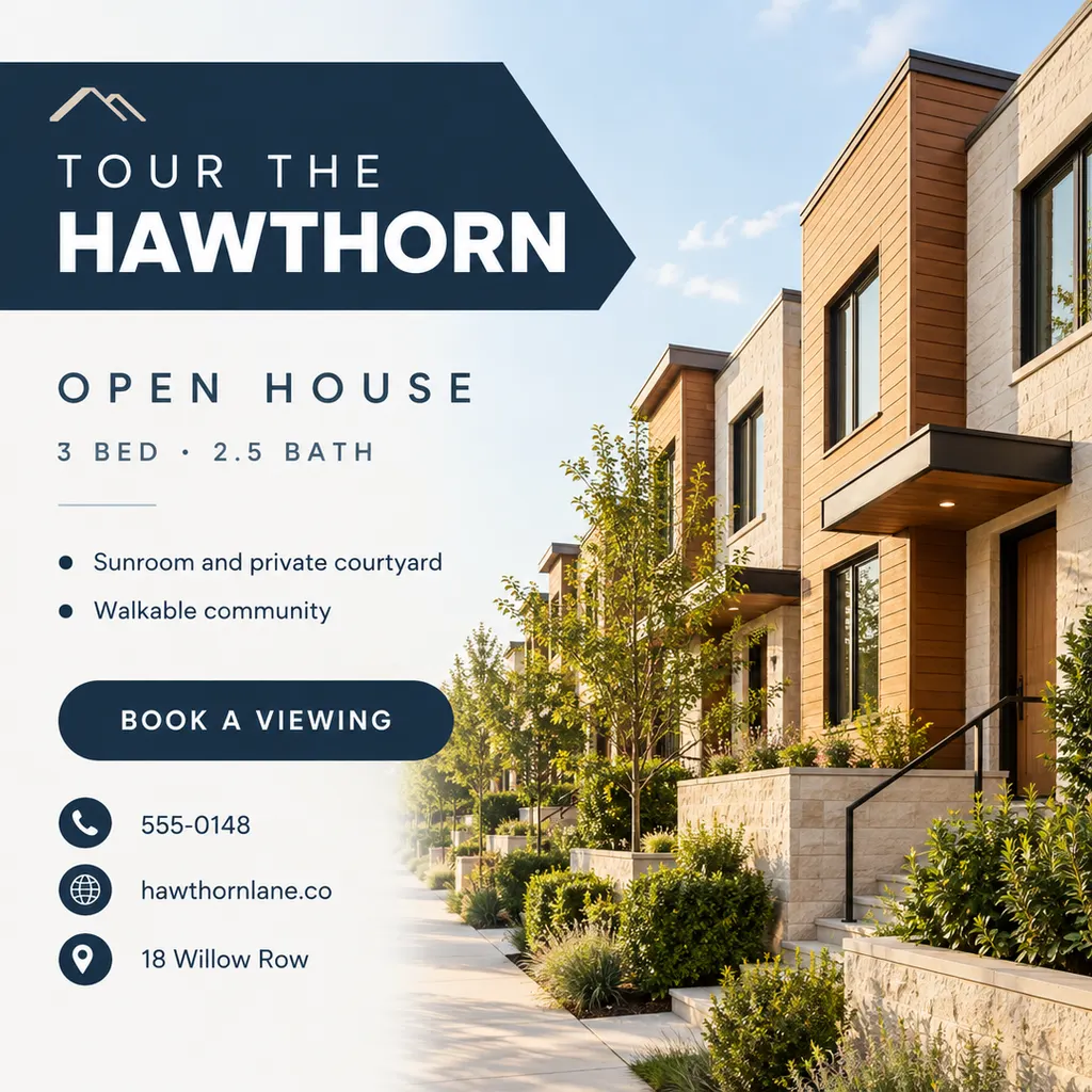 Open House Listing