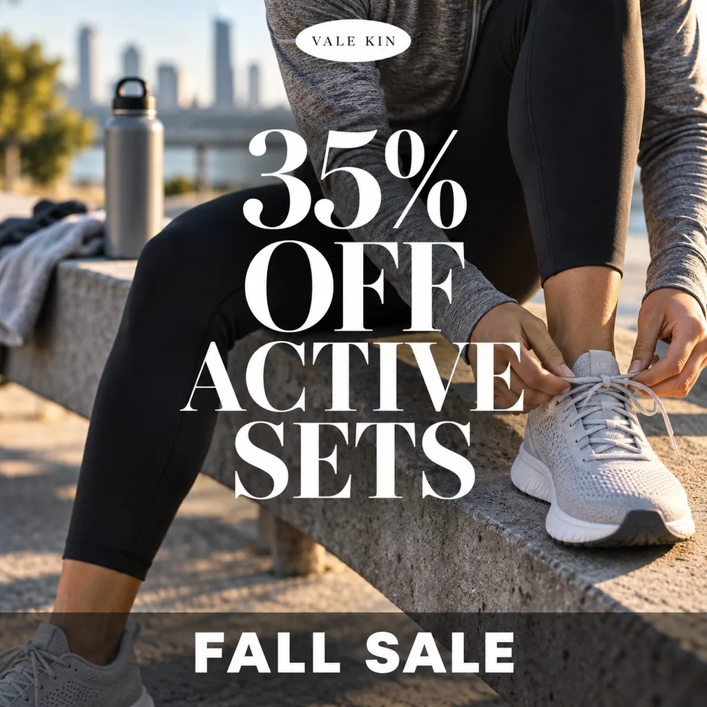 Activewear Sale Announcement