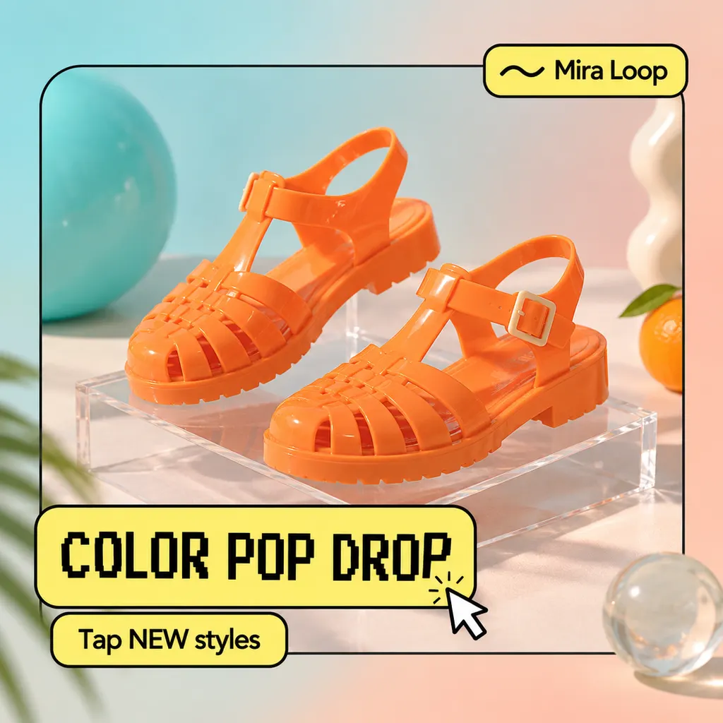 Colorful Product Drop