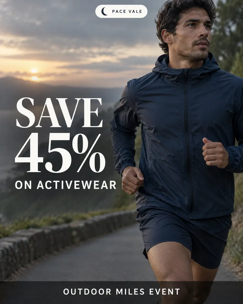 Activewear Sale Promotion